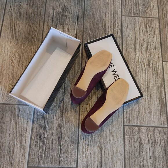 Nine West Women's Shoes 'Olencia' size 7.5 - suede - Picture 7 of 16